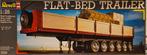 Revell 7530 Flat-Bed Trailer 1/25, Hobby en Vrije tijd, Revell, Groter dan 1:32, Nieuw, Ophalen of Verzenden