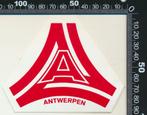 Sticker: Antwerpen (2), Verzamelen, Overige typen, Ophalen of Verzenden, Zo goed als nieuw