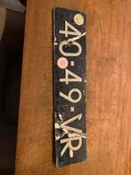 Kentekenplaat, Verzamelen, Ophalen of Verzenden, Gebruikt, Auto's