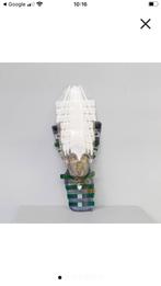 Uniek groot werk design Hans Janssen glazen masker sculptuur, Ophalen of Verzenden