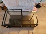 Ikea vittsjo salontafeltjes zwart glas, Ophalen, Gebruikt, 50 tot 100 cm, Rond