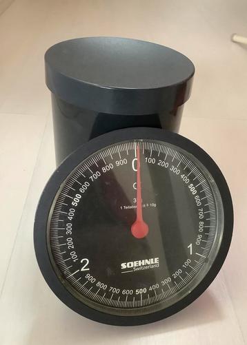 Soehnle keukenweegschaal. Zwart beschikbaar voor biedingen