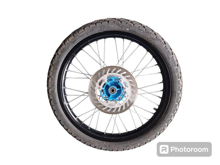 Voorband voorvelg origineel Yamaha DT50 R, Fietsen en Brommers, Brommeronderdelen | Scooters, Gebruikt, Ophalen of Verzenden