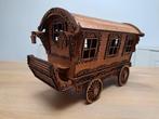 Miniatuur Woonwagen Hout Kleurig, Ophalen