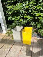 Gebruike vuilnisbakken voor afvalscheiding, Ophalen, Gebruikt, Minder dan 50 cm