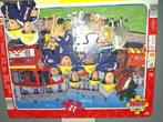 Puzzels brandweerman Sam, Ophalen of Verzenden, Minder dan 10 stukjes, Gebruikt, 2 tot 4 jaar