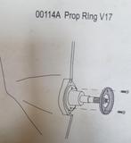 00114A Aluminium Anode Volvo Penta Prop Ring V17. € 21,95, Watersport en Boten, Accessoires en Onderhoud, Ophalen of Verzenden