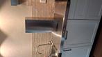 Whirlpool RVS afzuigkap 90x50cm, Ophalen, Gebruikt, 200 tot 400 m³ per uur, Wandschouwkap