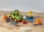 Duplo rallyauto auto race auto 10589 (compleet) 12, Ophalen of Verzenden, Zo goed als nieuw, Complete set, Duplo