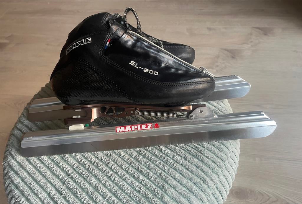 Maple SL 800 Klapschaatsen - Maat 38, Sport en Fitness, Schaatsen, Klapschaats, Ophalen of Verzenden, Zo goed als nieuw, Maple