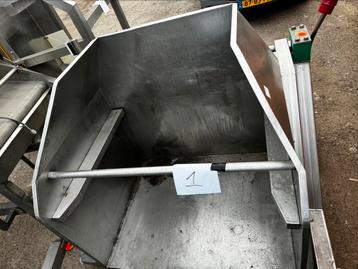 RVS Kantelaar kistenkantelaar kuub kisten  beschikbaar voor biedingen