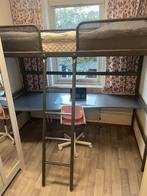 Hoogslaper met bureau en kledingkast, Eenpersoons, Nieuw, Ophalen of Verzenden, 200 cm