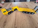 Vrachtwagen met dieplader speelgoed, Ophalen of Verzenden, Gebruikt
