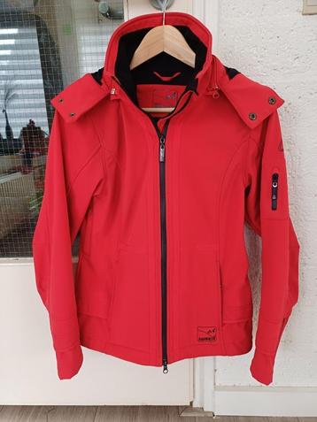 Human Nature Softshell jas Struinjas tussenjas rood S 36 beschikbaar voor biedingen