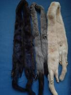 3x bont bontje bontkraag bontstuk bont das, Ophalen of Verzenden, Zo goed als nieuw, Sjaal