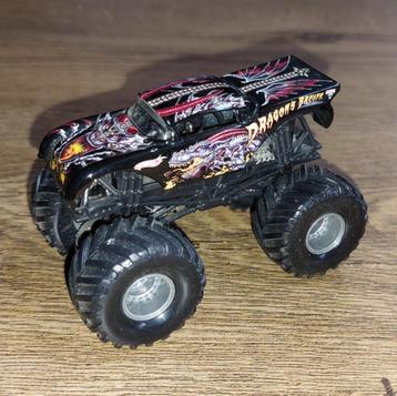 Hot Wheels Monster Jam DRAGONS BREATH 1-64 (CUSTOM) beschikbaar voor biedingen