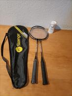 Badmintonset Slazenger - 2 rackets + shuttle, Ophalen of Verzenden, Gebruikt, Racket(s)