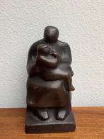 Bronzen beeldje Charlotte van Pallandt moeder met kind, Ophalen of Verzenden