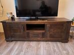 Eiken tv kast, Ophalen, Zo goed als nieuw, 25 tot 50 cm, Minder dan 100 cm