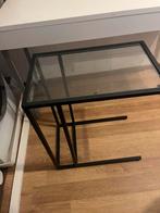 Ikea VITTSJÖ bijzettafel laptoptafel, Ophalen, 50 tot 100 cm, Rond, Zo goed als nieuw