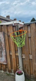 Basketball ring met net, Ring, Bord of Paal, Gebruikt, Ophalen of Verzenden