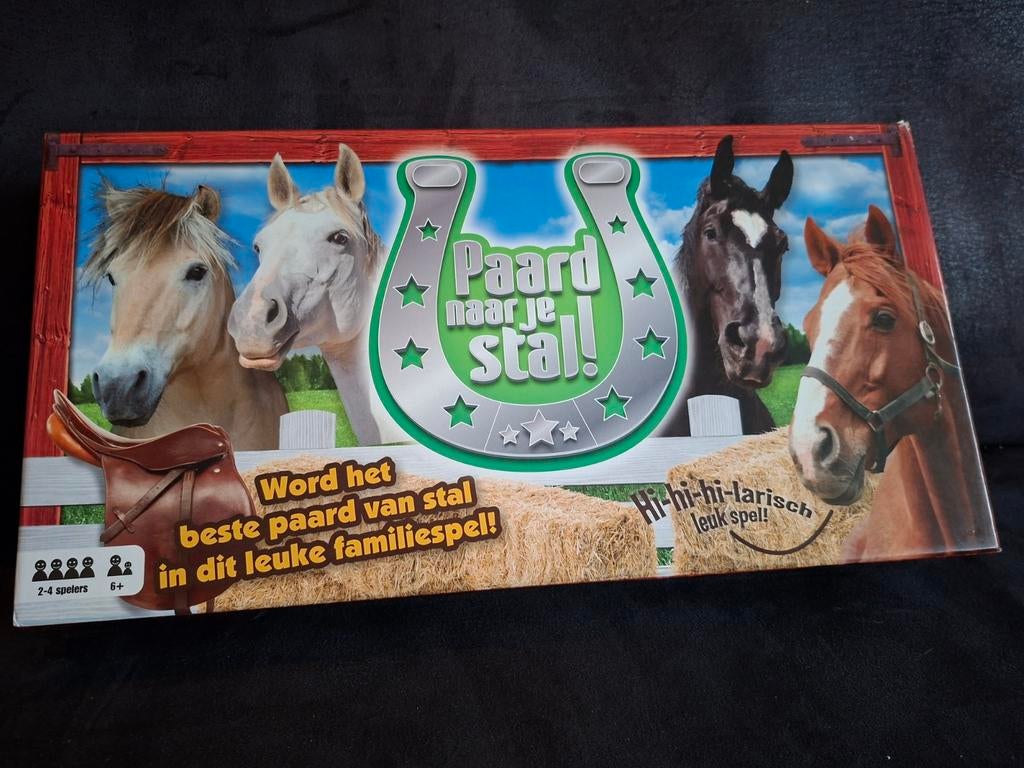 Paard naar je stal - Leuk familiespel, Een of twee spelers, Ophalen of Verzenden, Zo goed als nieuw, Onbekend