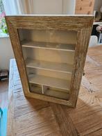 Klein vitrinekastje - 36x26x7,5 cm, Huis en Inrichting, Kasten | Vitrinekasten, Ophalen, Minder dan 50 cm, Gebruikt, Minder dan 25 cm