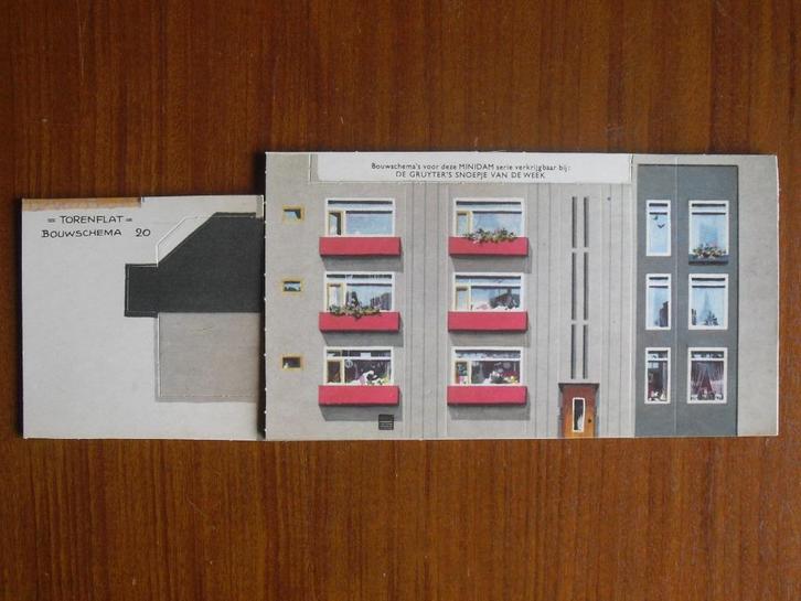 De Gruyter Minidam Bouwplaat - Torenflat, Hobby en Vrije tijd, Modelbouw | Overige, Nieuw, 1:50 tot 1:144, Ophalen of Verzenden