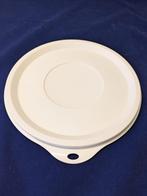 Tupperware wit deksel nr. 4969A-1 (diam. plm. 23 cm)., Ophalen of Verzenden, Zo goed als nieuw, Wit, Overige typen