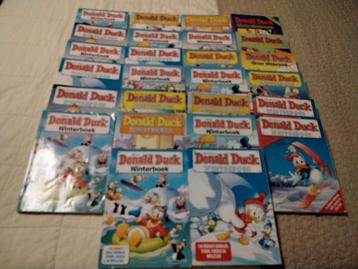 26 x Donald ducks winter pockets en 25 x vakantie pockets  beschikbaar voor biedingen