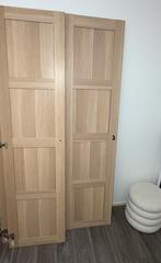 3 x pax deuren bergsbo ikea, Ophalen, Gebruikt