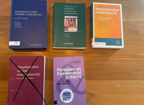 Studieboeken Rechtsgeleerdheid Universiteit Jaar 1, Boeken, Studieboeken en Cursussen, Zo goed als nieuw, WO, Ophalen of Verzenden