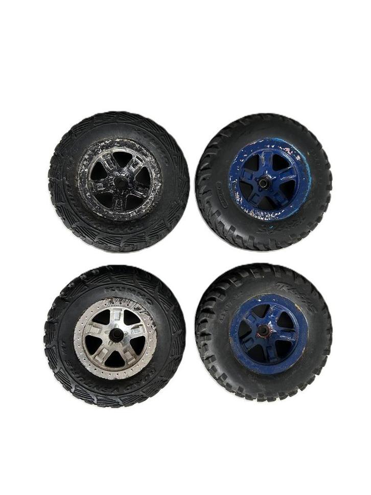 Traxxas banden 1/10 rc auto, Hobby en Vrije tijd, Modelbouw | Radiografisch | Auto's, Gebruikt, Onderdeel, Ophalen of Verzenden