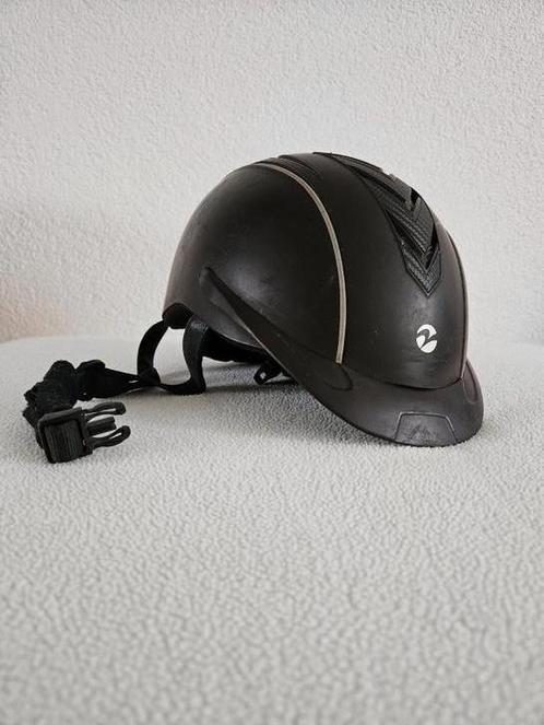 Paardrij cap merk Busse donkerbruin, Dieren en Toebehoren, Paardrijkleding, Zo goed als nieuw, Dames, Heren, Kinderen, Cap, Ophalen of Verzenden