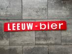 Leeuw Bier emaille bord, Verzamelen, Reclamebord, Gebruikt, I, Ophalen of Verzenden