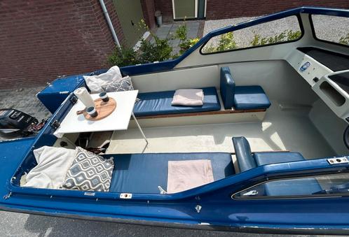 Fjord 16  sloep met 15 pk suzuki uit 2007, Watersport en Boten, Vis- en Consoleboten, Gebruikt, 10 tot 30 pk, 3 tot 6 meter, Benzine
