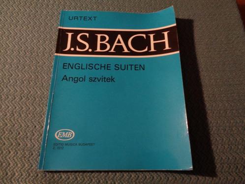 J,S. Bach - Englische Suiten - Angol Szvitek, Muziek en Instrumenten, Bladmuziek, Zo goed als nieuw, Artiest of Componist, Klassiek