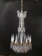 Een verguld bronzen kroonluchter met zes lichtpunten., Huis en Inrichting, Lampen | Kroonluchters, Ophalen