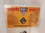 Vintage USA Kiss Merchandise envelope 1977 + water tattoos, Verzamelen, Ophalen of Verzenden, Zo goed als nieuw, Overige typen
