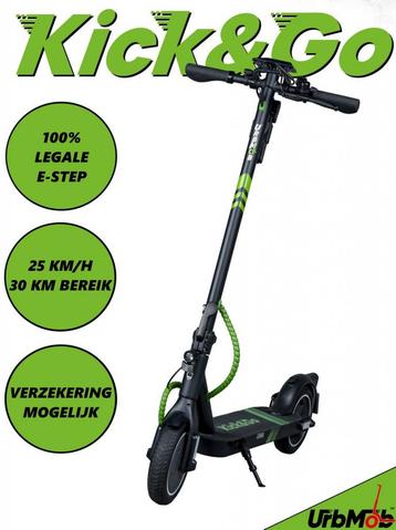 UrbMob Kick&GO Plus legale Elektrische step! 100% LEGAAL beschikbaar voor biedingen