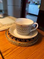 Wedgwood Samurai Theekopje en Schotel - Bone China 1997 Enge, Ophalen of Verzenden