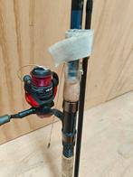 Werphengel /feederhengel blauw carbon look, Ophalen, Werphengel