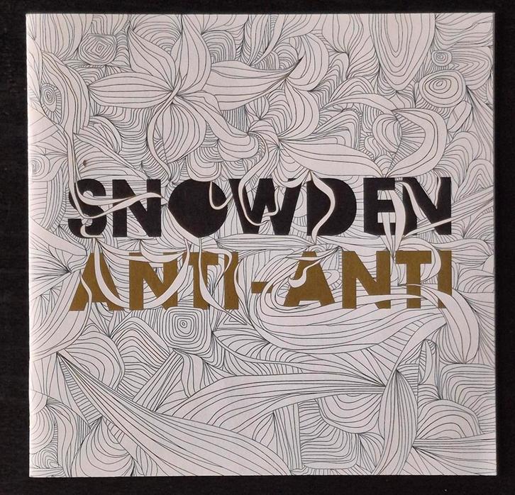 Snowden CD - Anti-Anti, Cd's en Dvd's, Cd's | Rock, Gebruikt, Poprock, Ophalen of Verzenden
