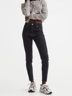 H&M skinny high jeans donkergrijs maat 42, H&M, Zwart, Nieuw, Ophalen of Verzenden