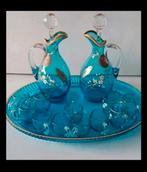 Murano glas servies met karaf italy, Antiek en Kunst, Antiek | Glas en Kristal, Ophalen of Verzenden