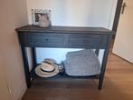 Leuke sidetable om eventueel op te knappen 100x75, Ophalen, Gebruikt, Eikenhout, 25 tot 50 cm