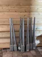 8 paalhouders. 7x7, Ophalen, Zo goed als nieuw, Minder dan 180 cm, Palen