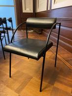 8x Kinsman Vienna Chair Bieffeplast designer stoelen, Huis en Inrichting, Stoelen, Ophalen, Gebruikt, Zwart, Metaal