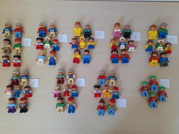 Duplo: Familie, gezin poppetjes, therapie, opa, oma, baby..., Kinderen en Baby's, Speelgoed | Duplo en Lego, Gebruikt, Duplo, Losse stenen