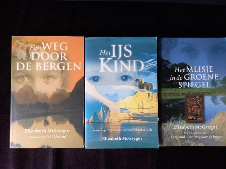 3 x McGregor Het Meisje in de groene spiegel,het ijskind,weg, Boeken, Romans, Zo goed als nieuw, Nederland, Ophalen of Verzenden